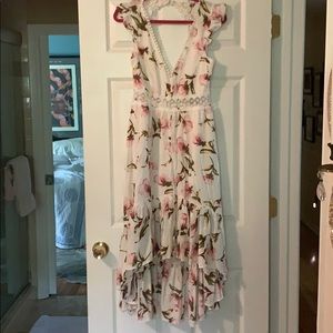 Sexy, floral summer dress